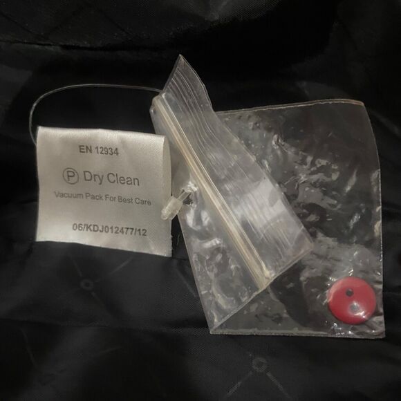 Coldwear Women’s Down Feather Red Removable Fur Hood Puffer Jacket Coat Size L - Picture 6 of 12